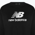 Γυναικείο φούτερ προπόνησης New Balance Essentials Stacked Logo French Terry Hoodie μαύρο WT31532BK 7