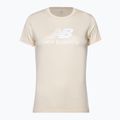 Γυναικείο μπλουζάκι New Balance Essentials Stacked Logo Co μπεζ T-shirt WT31546TCM 5