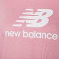 Γυναικείο φούτερ προπόνησης New Balance Essentials Stacked Logo French Terry Hoodie ροζ WT31533HAO 7