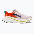 HOKA Bondi X blanc de blanc/flame ανδρικά παπούτσια για τρέξιμο 2