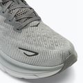 HOKA ανδρικά παπούτσια για τρέξιμο Clifton 9 harbor mist/lunar rock 7