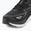 Ανδρικά παπούτσια τρεξίματος HOKA Clifton 9 Wide μαύρο/λευκό 7