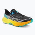 Ανδρικά παπούτσια τρεξίματος HOKA Speedgoat 5 μαύρο/βράδυ primrose