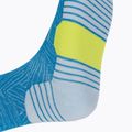 HOKA Crew Run Sock 3 ζευγάρια κάλτσες τρεξίματος diva blue/ ice water/evening primrose 7