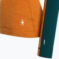 Γυναικείο Smartwool Merino Baselayer Colorblock θερμικό μακρυμάνικο 1/4 Zip Boxed marmalade 6