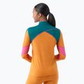 Γυναικείο Smartwool Merino Baselayer Colorblock θερμικό μακρυμάνικο 1/4 Zip Boxed marmalade 2