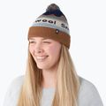 Smartwool Knit Winter Pattern POM deep navy heather beanie 8