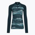 Γυναικείο Smartwool Classic Thermal Merino Baselayer 1/4 Boxed thermal longsleeve twilight blue 3