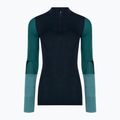 Γυναικείο Smartwool Intraknit Thermal Merino Baselayer Colorblock Longsleeve 1/4 deep navy 3