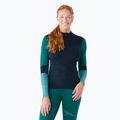 Γυναικείο Smartwool Intraknit Thermal Merino Baselayer Colorblock Longsleeve 1/4 deep navy