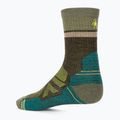 Smartwool Hike Light Cushion Winding Trail Crew στρατιωτικές κάλτσες trekking olive 2