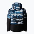 The North Face Freedom Μόνωση optic blue mountain traverse print παιδικό μπουφάν για σκι 6