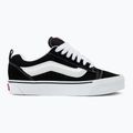 Vans Knu Skool μαύρα/πραγματικά λευκά παπούτσια 2