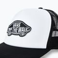 Ανδρικό Vans Classic Patch Curved Bill Trucker καπέλο μαύρο/λευκό 4