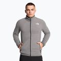 Ανδρικό The North Face 100 Glacier Full Zip fleece φούτερ μέτρια γκρι ρείκι