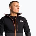 Ανδρικό μπουφάν σκι The North Face Dawn Turn Hybrid Ventrix Hoodie άσφαλτος γκρι/μαύρο/πορτοκαλί σοκ 3