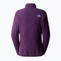 Γυναικείο fleece φούτερ The North Face 100 Glacier 1/4 Zip μαύρη σταφίδα Ppurple 2