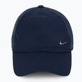 Nike Dri-Fit Club Unstructured Metal Swoosh σκουφάκι μπέιζμπολ σκούφο midnight navy/μεταλλικό ασήμι 2