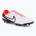 Nike Tiempo Legend 10 Pro FG άσπρο/μαύρο/βυσσινί μποτάκια ποδοσφαίρου