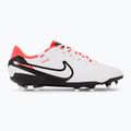 Nike Tiempo Legend 10 Academy MG μπότες ποδοσφαίρου άσπρο/μαύρο/λαμπερό βυσσινί 2