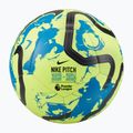 Nike Premier League ποδοσφαίρου Pitch volt/μπλε νεφέλωμα/μαύρο μέγεθος 5 6