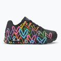 Γυναικεία παπούτσια SKECHERS JGoldcrown Uno Highlight Love black/multicolor 2