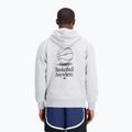 Ανδρικό New Balance Hoops Fleece Hoodie αθλητικό γκρι 2