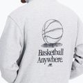 Ανδρικό New Balance Hoops Fleece Hoodie αθλητικό γκρι 4