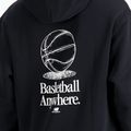 Ανδρικό New Balance Hoops Fleece Hoodie μαύρο 3