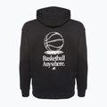 Ανδρικό New Balance Hoops Fleece Hoodie μαύρο 5