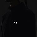 Ανδρικό Under Armour Seamless Stride 1/4 Zip μαύρο/ανακλαστικό μακρυμάνικο για τρέξιμο 6