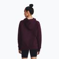 Γυναικείο φούτερ προπόνησης Under Armour Rival Fleece Big Logo dark maroon/white 3