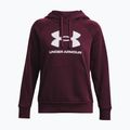 Γυναικείο φούτερ προπόνησης Under Armour Rival Fleece Big Logo dark maroon/white 5