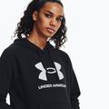 Γυναικείο φούτερ Under Armour Rival Fleece Big Logo Hoody black/white 4