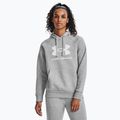 Γυναικείο φούτερ Under Armour Rival Fleece Big Logo Hoody mod gray light heather/white