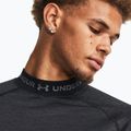 Under Armour ColdGear Twist Mock μαύρο/γκρι ανδρικό t-shirt 2