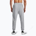 Ανδρικό Under Armour Sportstyle Tricot Jogger mod γκρι/λευκό παντελόνι 3