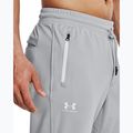 Ανδρικό Under Armour Sportstyle Tricot Jogger mod γκρι/λευκό παντελόνι 4