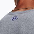 Ανδρικό μπλουζάκι Under Armour Big Logo Fill steel light heather/μαύρο/royal 4