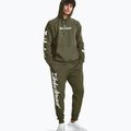 Under Armour Rival Fleece Graphic Joggers ανδρικό παντελόνι προπόνησης marine από πράσινο/λευκό 2