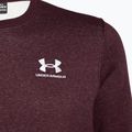 Ανδρικό φούτερ Under Armour Essential Fleece Crew φούτερ σκούρο καφέ/λευκό 6