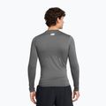 Ανδρικό Under Armour Heat Gear Armour Comp castlerock/λευκό μακρυμάνικο για προπόνηση 2