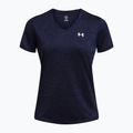 Γυναικείο μπλουζάκι προπόνησης Under Armour Tech V-Twist midnight navy/white