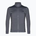 Under Armour UA Knit Track Suit castlerock/μαύρη ανδρική φόρμα γυμναστικής 7