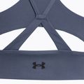 Under Armour Project Rock LG Grind Sportlette γυναικείο κολάν προπόνησης downpour γκρι/μαύρο 4