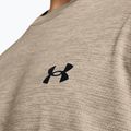 Under Armour Tech Vent ανδρικό πουκάμισο προπόνησης timberwolf taupe/μαύρο 5