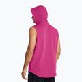 Under Armour Project Q2 Payoff Fleece HD ανδρικό μπλουζάκι προπόνησης astro pink/atomic/black 2