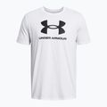 Ανδρικό t-shirt Under Armour Sportstyle Logo Update λευκό/μαύρο 3