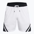 Ανδρικά σορτς μπάσκετ Under Armour Curry Mesh Short 4 λευκό/μαύρο/λευκό