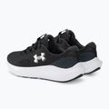 Under Armour Charged Surge 4 μαύρα/ανθρακί/λευκά γυναικεία παπούτσια για τρέξιμο 4